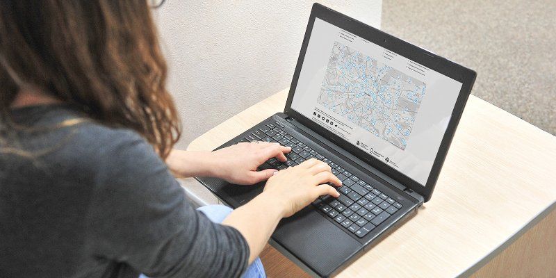 На портале московских библиотек «Библиогород» появилась интерактивная карта