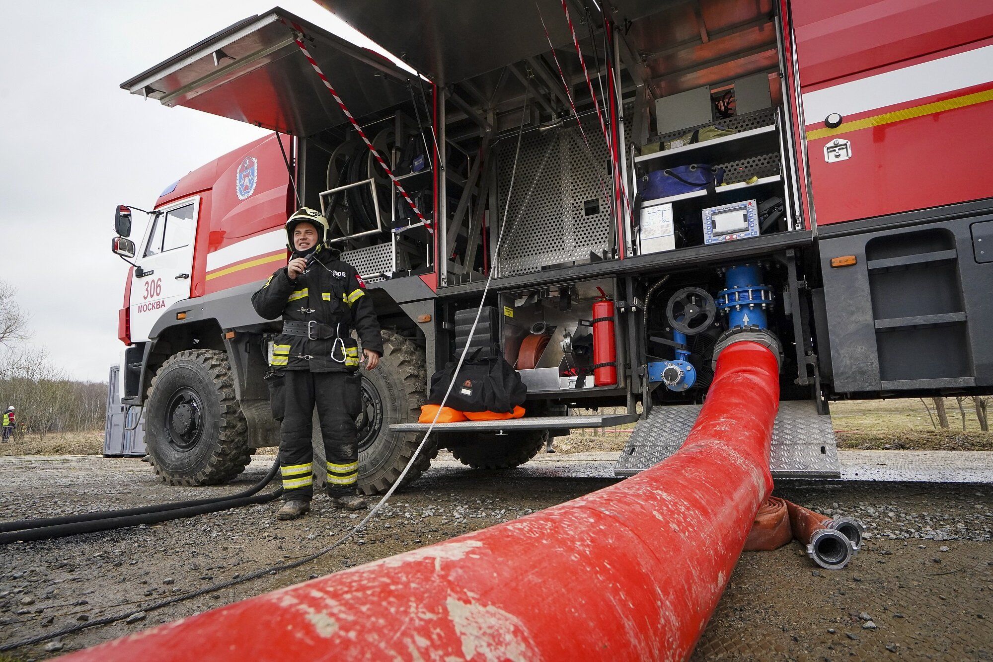 В столице прошли масштабные учения по предупреждению и ликвидации чрезвычайных ситуаций, связанных с природными пожарами