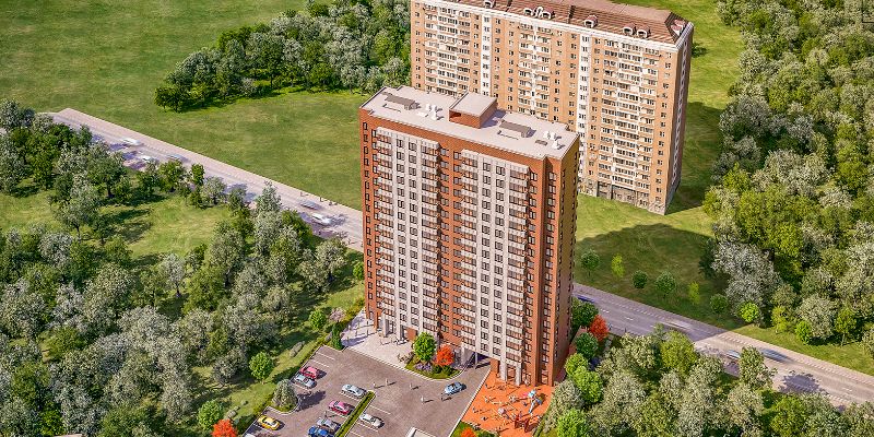 В Войковском районе строится дом по программе реновации