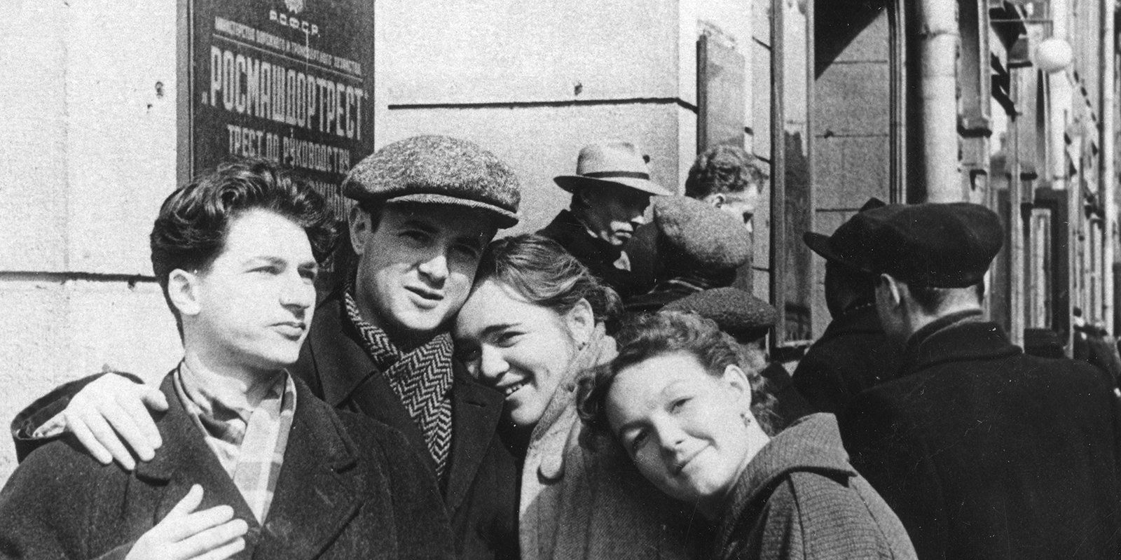 Однокурсники Игорь Кваша, Александр Косолапов, Галина Волчек, Наталья Каташева