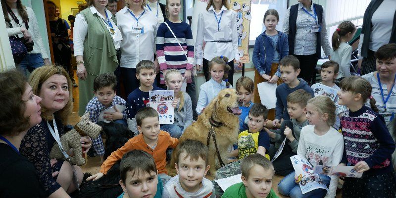 Непростая геометрия, лабиринт Урса и секреты собаки Матильды: как прошла «Суббота московского школьника» для ребят младших классов