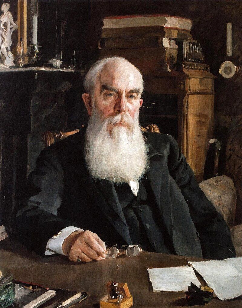 В. Серов. Портрет А.И. Абрикосова. 1895 год