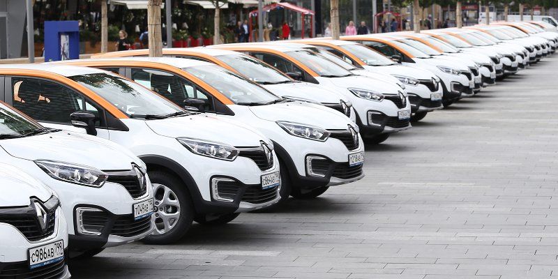 Число автомобилей городского каршеринга достигло 6,5 тысячи