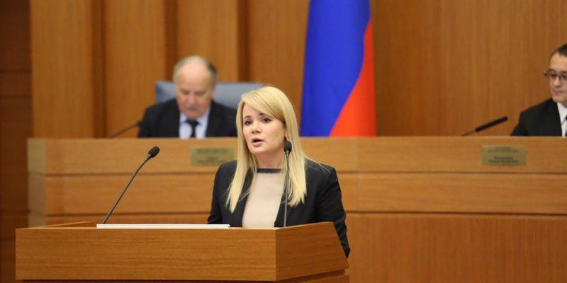 Наталья Сергунина выступила перед депутатами Московской городской Думы