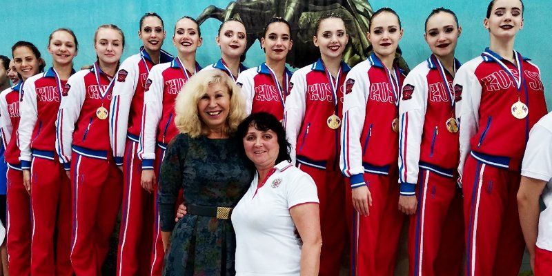Столичные синхронистки выиграли девять медалей Кубка России