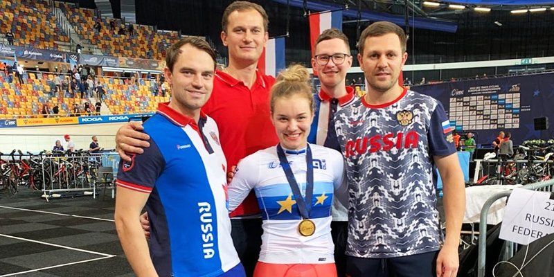 Москвичи завоевали шесть медалей на чемпионате Европы по велоспорту на треке