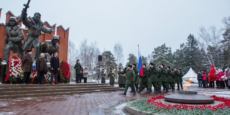 На 42 км Волоколамского шоссе почтут память воинов-сибиряков, оборонявших Москву в 1941 году
