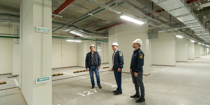 В жилом комплексе в районе Останкинский построен паркинг на 331 машину
