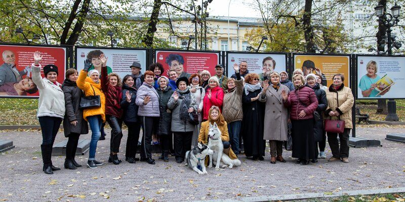 Исполнившие мечту участники проекта «Московское долголетие» стали героями выставки