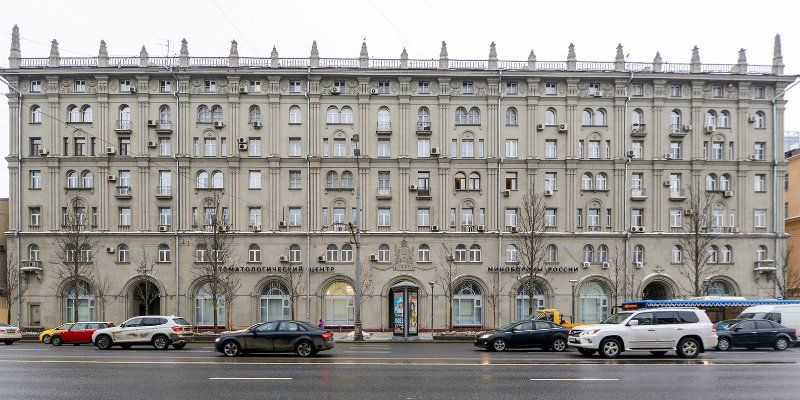 Реставрация жилого дома Министерства обороны СССР завершена