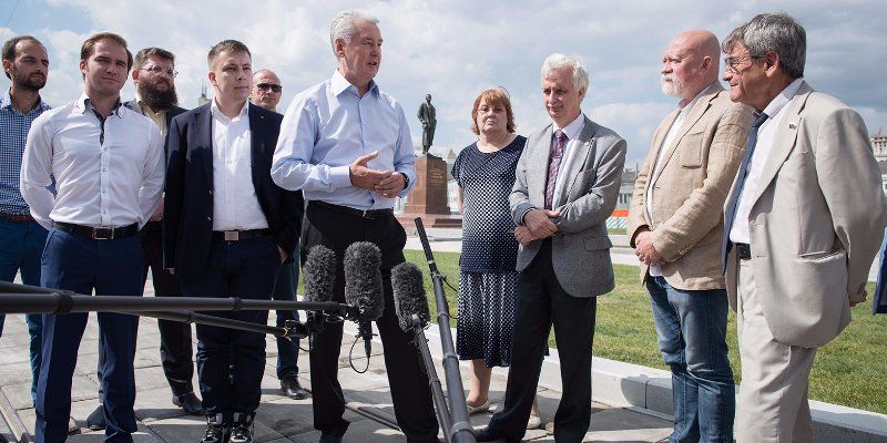 Sergei Sobyanin: Tverskaya Zastava Square to be completely improved soon