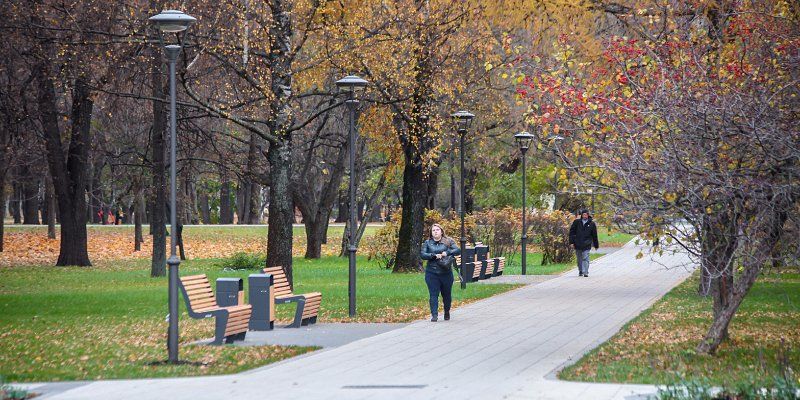 В Москве после благоустройства открылся парк «Сад будущего»