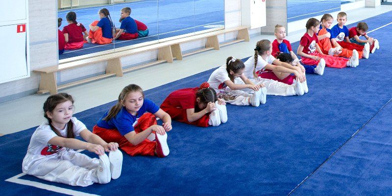 «Мир акробатики»: мастер спорта научит детей стоять на голове