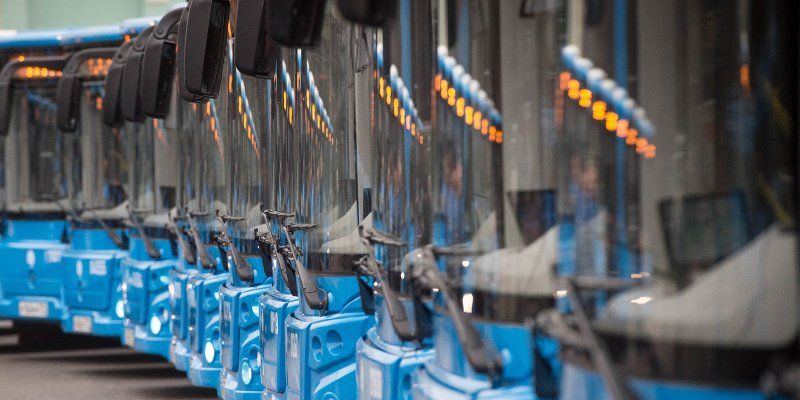 Весной город получит 588 новых автобусов