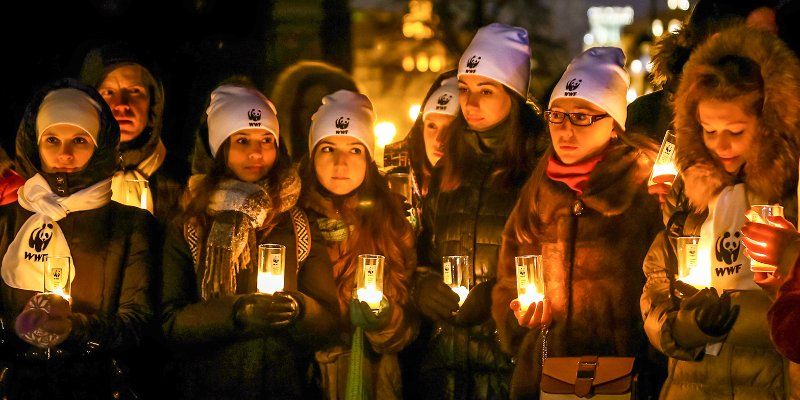 Во время акции «Час Земли» в парке «Зарядье» пройдут флешмобы