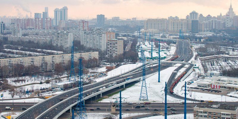 Рекордное количество дорог построили в столице в 2017 году