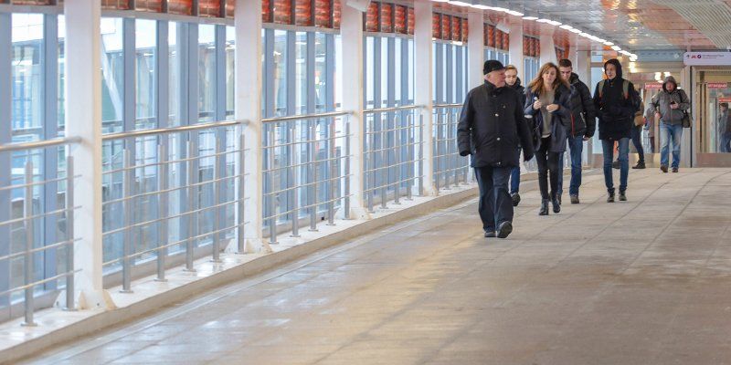 В 2017 году в Москве появилось 30 внеуличных пешеходных переходов