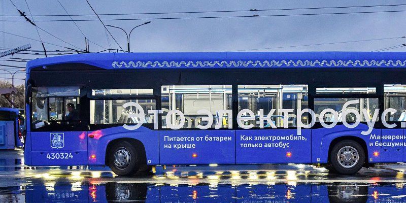 Электробусы вышли на первый ночной маршрут