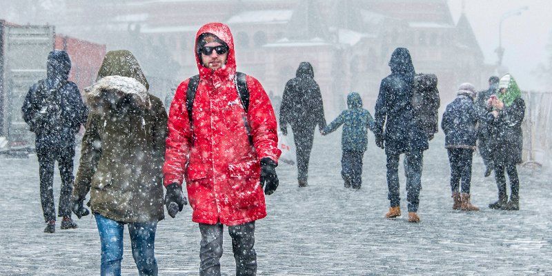Сильный ветер и мокрый снег: погода в Москве ухудшится