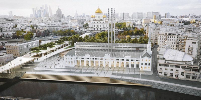 Новый культурный кластер: реставрацию ГЭС-2 планируется завершить в июле