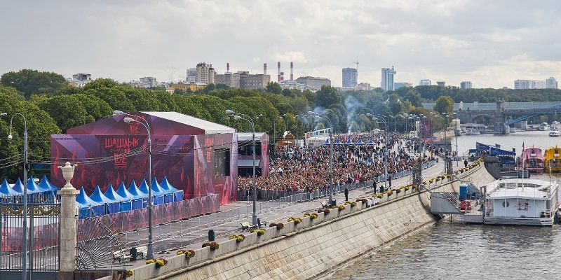 «Шашлык Live»: на фестивале в Парке Горького побывали уже 220 тысяч человек