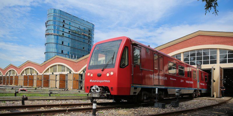 Московский транспорт на фото: в метро запустили новый тематический поезд