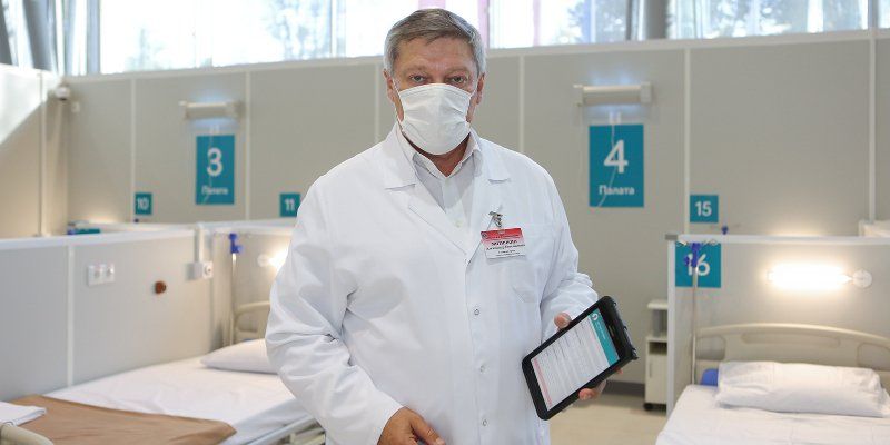Chief Doctor of Sokolniki temporary hospital on helping patients: “We are medical soldiers”