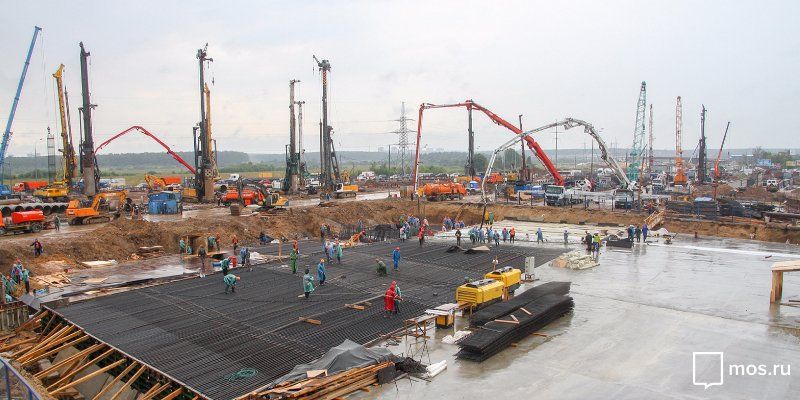 Building the Solntsevo-Butovo-Vidnoye Road parallel to the Moscow Ring Road