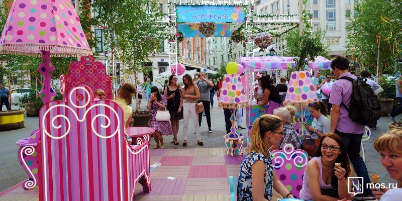 На фестивале «Московское мороженое» можно будет попробовать 150 видов лакомства