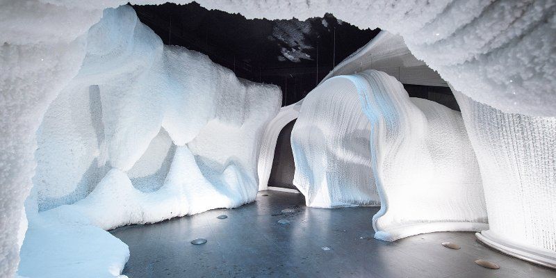Kingdom of ice and snow: Ice Cave opens in Zaryadye Park