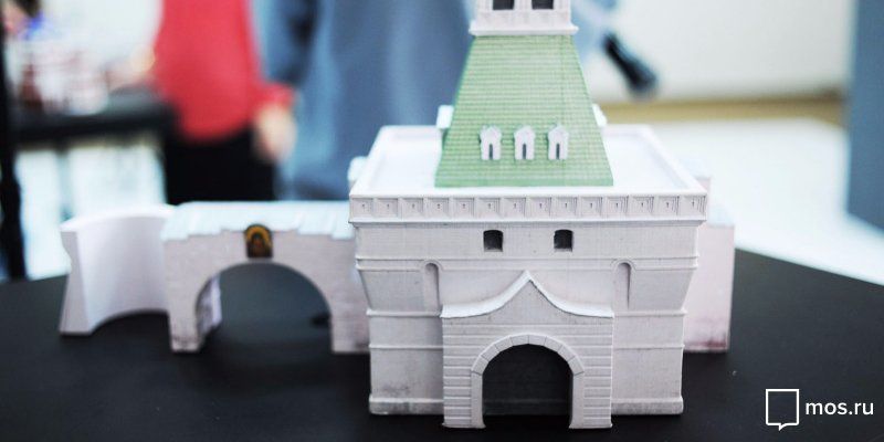 Lost Moscow in 3D Models: Kitai-Gorod: scale models of the restored city