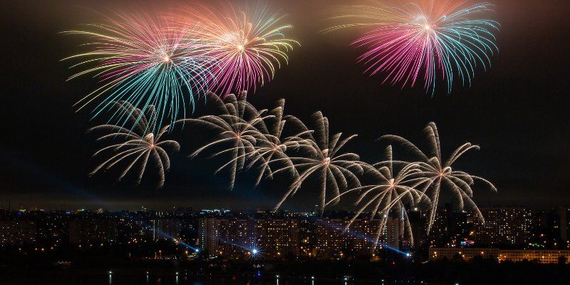Россия заняла первое место на Международном фестивале фейерверков