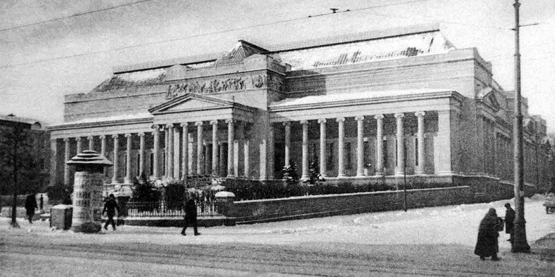 Главархив — о строительстве Государственного музея изобразительных искусств имени А.С. Пушкина