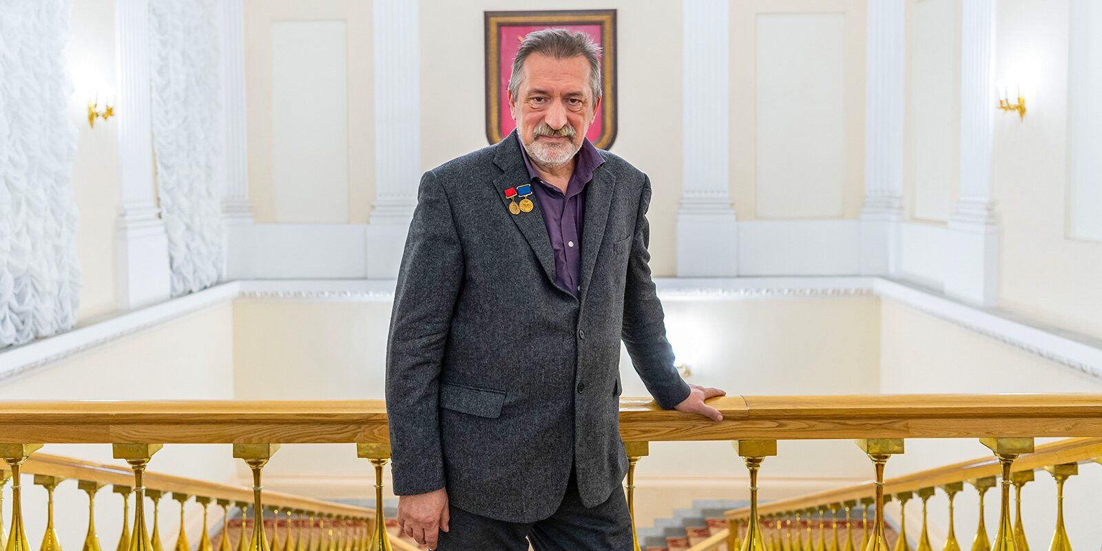 Grigory Mudrov. Photo by Maxim Mishin, Press Service of the Mayor and Moscow Government