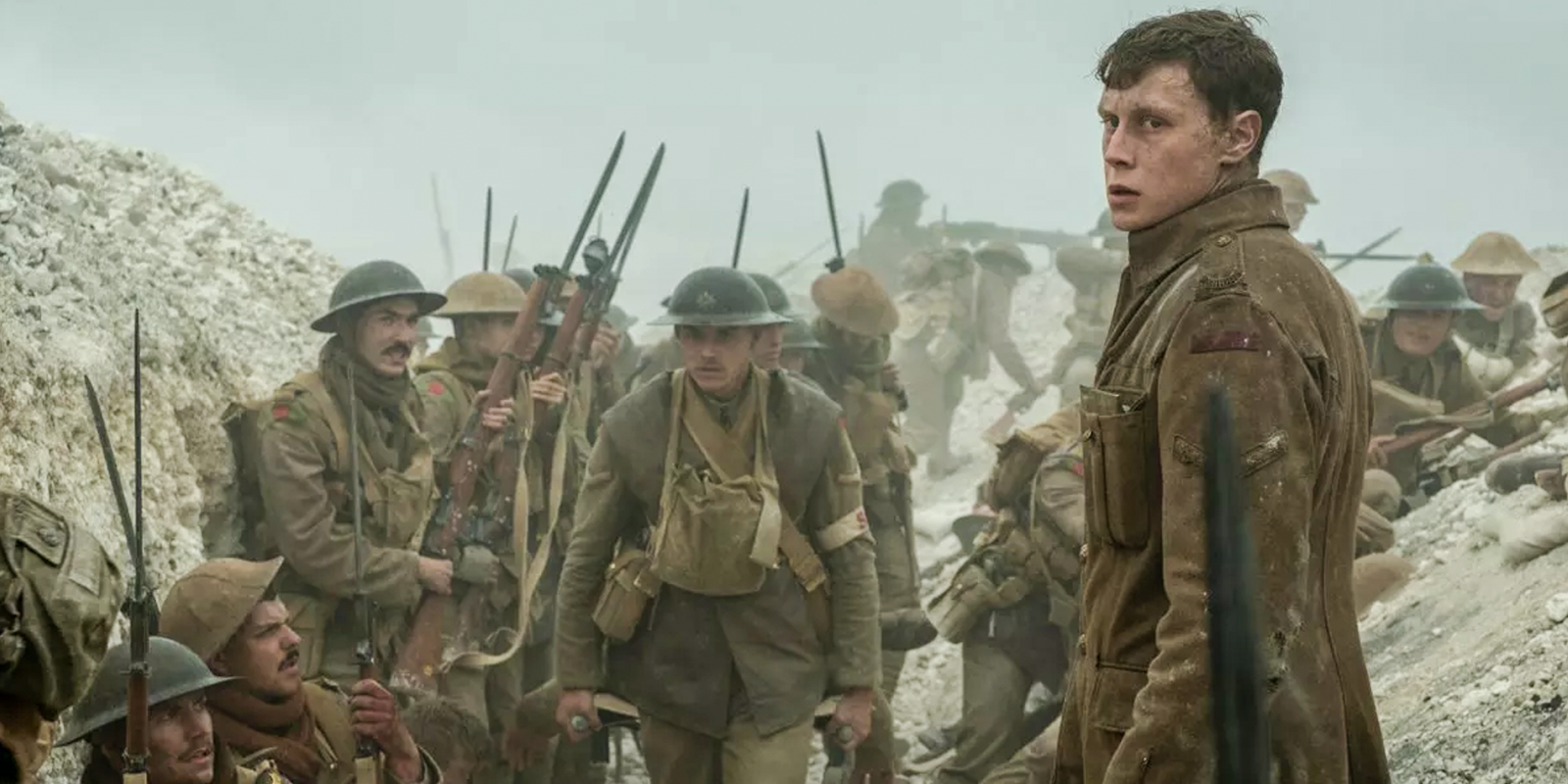 Кадр из фильма &laquo;1917&raquo;. Режиссер Сэм Мендес. 2019 год