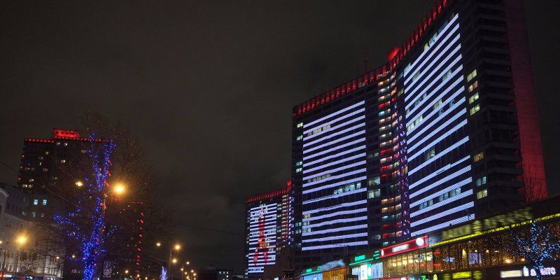 Видео огромных сердец появится на домах-книжках к 14 февраля