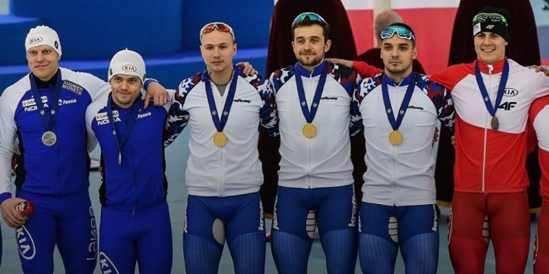 Московские конькобежцы завоевали шесть медалей чемпионата Европы