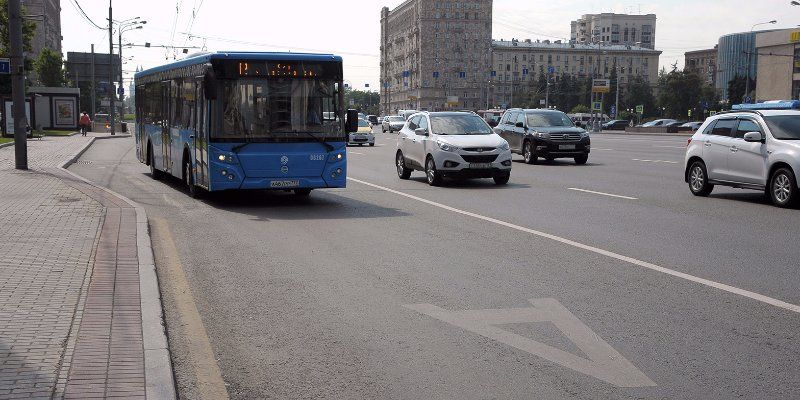 Дополнительные полосы появились на Кутузовском проспекте