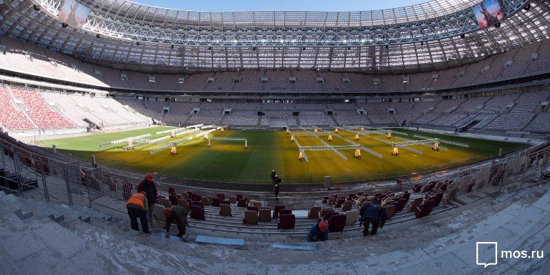 19 новых объектов появится в «Лужниках» к чемпионату мира по футболу