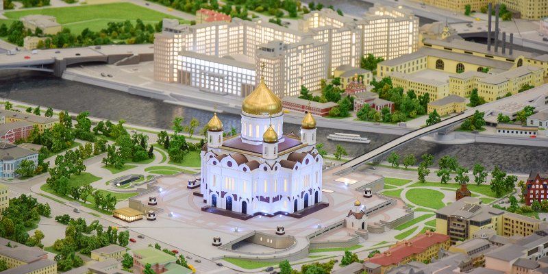 Макет Москвы на ВДНХ посетили около десяти тысяч человек