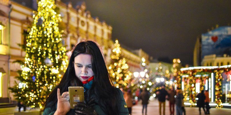 Где в Москве абоненты больше всего пользовались мобильной связью в праздники