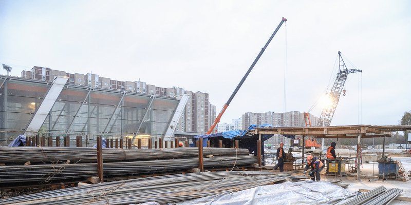 В любую погоду: морозы не влияют на темпы строительства метро