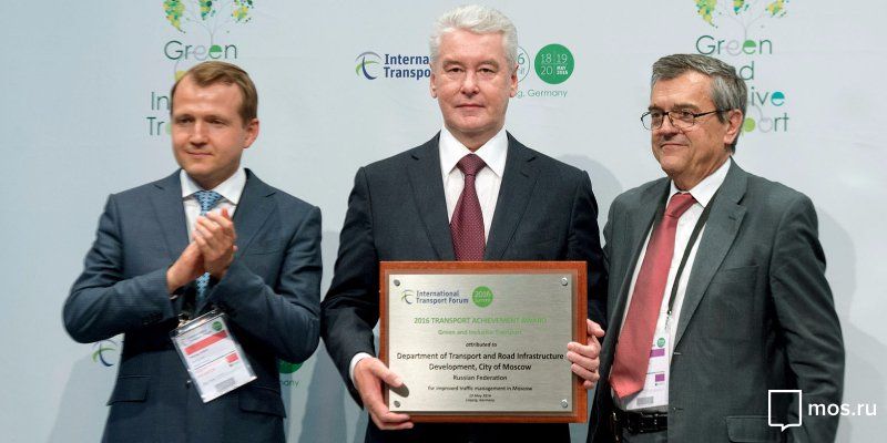 Moscow wins international transport award