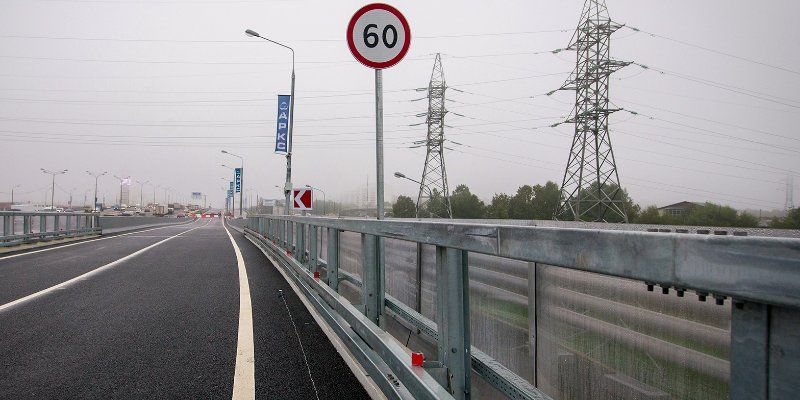 На участке МКАД в районе Профсоюзной улицы до декабря ограничат движение