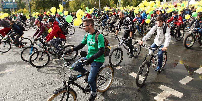 Больше 30 тысяч человек могут принять участие в осеннем велопараде