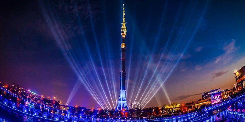 51st anniversary of Ostankino Television Tower