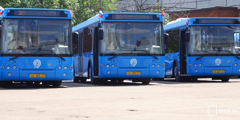 Сегодня в Москве запустят шесть новых автобусных маршрутов