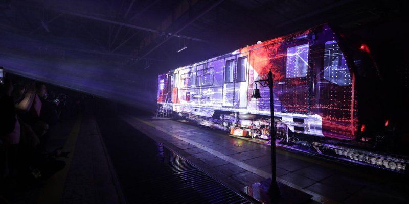 По Кольцевой линии метро начал курсировать поезд «Московский предприниматель»
