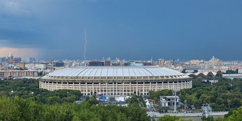 В Москве ожидается дождь, гроза и сильный ветер