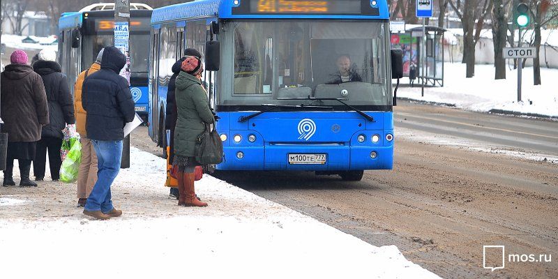 Морозы не повлияли на работу общественного транспорта